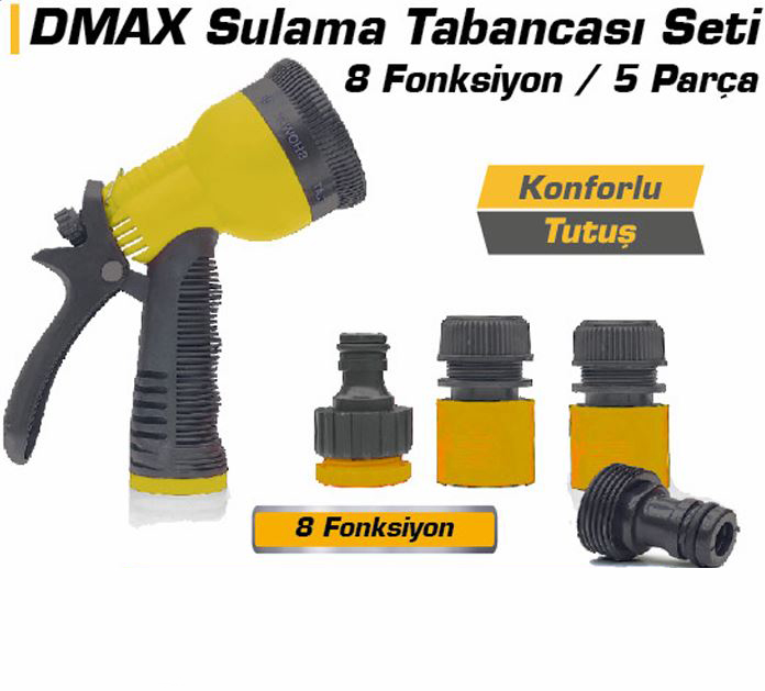 DMX4268 SULAMA TABANCA SETI 2 FOKSIYONLU 5 PARÇA